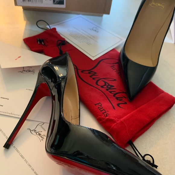 red designer heels